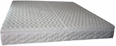 SILVERLINE LYOCELL Wasserbett Auflage Bezug.