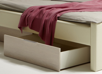Akva Hardside Wasserbett LYRA detail