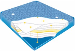 Poseidon Wassermatratze P750L