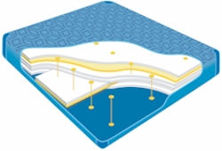 Poseidon Wassermatratze P650L
