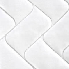 Wasserbettenbezug Stretch Top Wasserbettenauflage Nikki Velours
