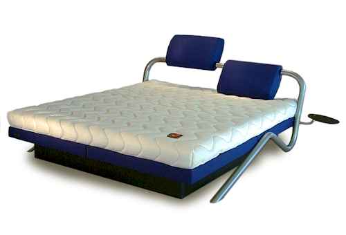 Quatro Wasserbett von STRETCH TOP mit Kopfteil Expo. Quattro, Quadro.