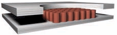 Softside Wassermatratzen TREAT AQUASPRING 90F8.