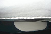 Solide fixierte Softside Wassermatratzen Vliese.