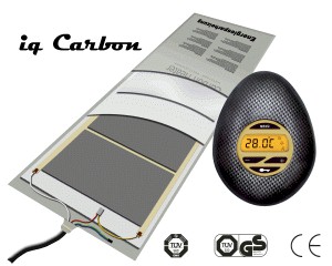 Digitale Wasserbettenheizungen IQ CARBON von TBD.