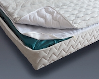 Einzippbarer Topliner fr Wasserbettbezug Wasserbett Auflage 2